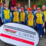Die hessischen Nachwuchs-Biathletinnen und -Biathleten                Bild: SC Willingen