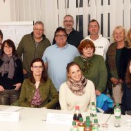 Regionaltreffen der Sport-Coaches aus dem Hochtaunuskreis in der Geschäftsstelle in Oberursel; ganz rechts Referent William Sonnenberg von der Spotjugend Hessen                Bild: Gerhard Strohmann
