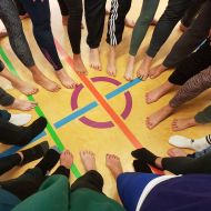 Fortbildung Sportkreis Lahn-Dill mit Referentin Milana Succo                Bild: Bärbel Dobsza