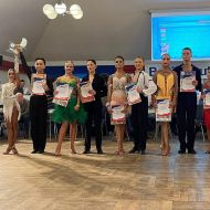 Siegerehrung der Junioren II B-Latein in Rendsburg