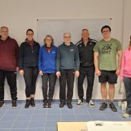 Die Teilnehmer mit Dozent Christofer Segieth                Bild: Sonja Block