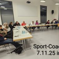 Die Sport-Coaches im Sportkreis Marburg-Biedenkopf und Gäste.                Bild: Peter Backhaus