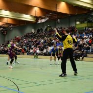 Tim L&ouml;hr (Baden-W&uuml;rttemberg) beim Siebenmeter gegen Tobias Leuchtl (Schleswig-Holstein)
                Bild: David Delp