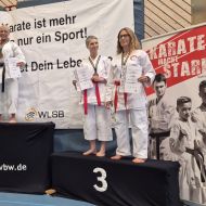 1. Platz: Monika Lang (Kata Ü-55)                Bild: Monika Lang für den HFK