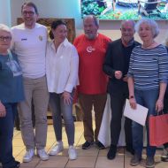 Der Sportkreis Frankfurt bedankte sich für die Sportabzeichen-Abnahme im vergangenen Jahr.