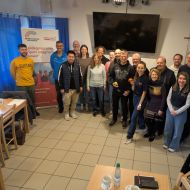 Sportcoach 1x1 mit Markus Wehenkel im Clubhaus der SG Marbach - 19 Teilnehmende waren mit großem Engagement dabei                Bild: Harald Piaskowski