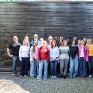 Geschafft! Das Team des Sportkreis Fulda-Hünfeld und die Vereine der Region freuen sich über 21 neue ÜL-C mit dem Schwerpunkt Kinder und Jugendliche                Bild: Thorsten Vey - TV Petersberg