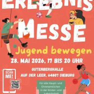 Erlebnismesse 2026 "Jugend bewegen!" am 28. Mai 2026 in Dieburg                Bild: SKDADI