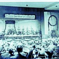 Das Bekenntnis zur Demokratie war eine wichtige Grundlage bei der Gr&uuml;ndung des Landessportverbandes 1946.
                Bild: LSBH