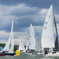 Segelboote an der Wendemarke                Bild: SCR