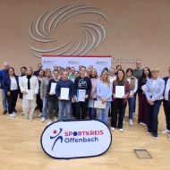 Volles Haus und volle Bühne beim Sportabzeichen-Ehrenabend 2026, im Dietzenbacher Kreishaus.                Bild: Sportkreis Offenbach e.V.
