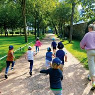 Kooperationen mit Schulen hatte die SG Arheilgen schon einige. Derzeit konzentriert sich der Großverein aus Darmstadt aber auf die Bewegungsförderung in Kitas.Foto: SG Arheilgen