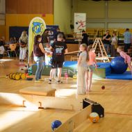 Erlebnismesse „Jugend bewegen“ des Sportkreises Darmstadt-Dieburg und der Kinder- und Jugendförderung des Landkreises Darmstadt-Dieburg in der Gutenberghalle Dieburg                Bild: SKDADI