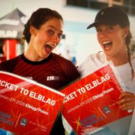 Ava Brambier (links) ist vor zwei Jahren auf das Sportinternat Potsdam gewechselt. Nun hat sie sich für die Triathlon-Europameisterschaften der Junioren in Polen qualifiziert.                Bild: Winni Penno
