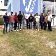 Die Gründungsmitglieder der neuen Cricket-Abteilung des TV Wetzlar                Bild: TV Wetzlar