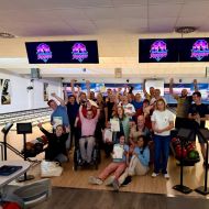 Teilnehmer des 1. Inklusiven Bowlingturniers in Hessen                Bild: Bowlingsportclub Bensheim 08 e.V.